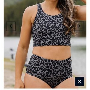 Kiava sunburst leopard bottoms